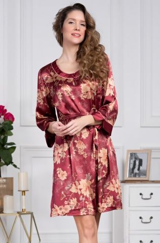 Туника свободного силуэта Mia-Amore 3625 "Burgundia"