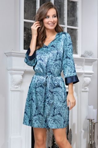 Короткий халат - кимоно 8475 Mia-Amore "Sintia"