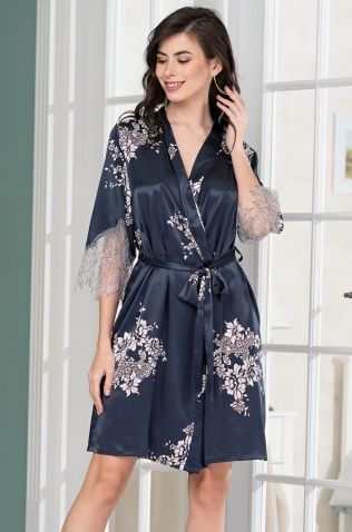 Короткий халат Mia-Amore 3573 "Alexandria"