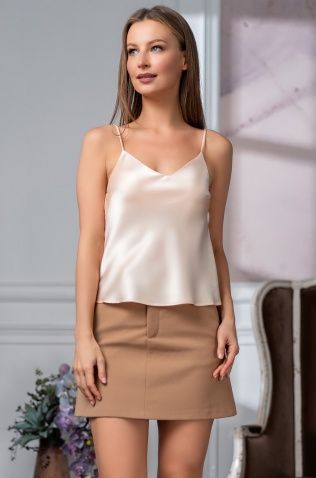 Топ на тонких бретелях Mia-Amore 9928 "Versachi_Gold"