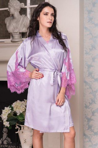 Короткий халат Mia-Amore 3373 "Bella"