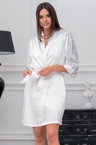 Короткий халат Mia-Amore 8353 "Ingrid"