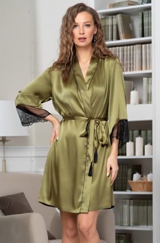 Короткий халат Mia-Amore 3643 "Olivia"