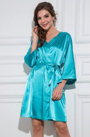 Короткий халат Mia-Mella 9983 "Classic"