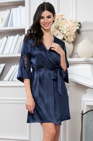 Короткий халат Mia-Mella 2213 "Mirabella" 