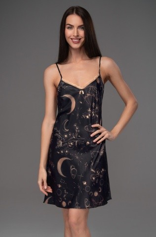 Короткая сорочка на тонких бретелях Mia-Amore 4460 "Galatea"