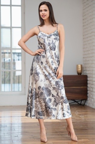 Классическая длинная сорочка Mia-Amore 3434 "Letual"