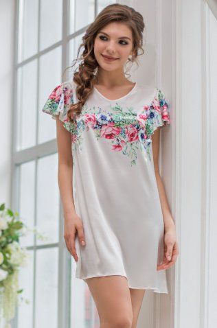 Короткая сорочка Mia-Amore 8054 "Franchesca" 