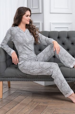 Комплект жакет и брюки Mia-Mella 6736 "Melange"