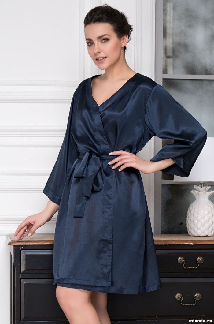Короткий халат Mia-Mella 9983 "Classic"