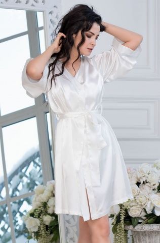 Короткий халат Mia-Mella 9983 "Classic"