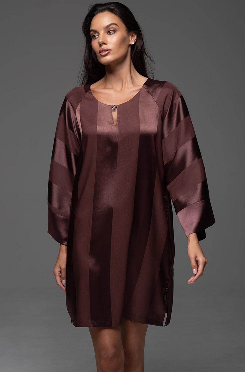 Короткая туника свободного силуэта Mia-Amore 7541 "Ilona"
