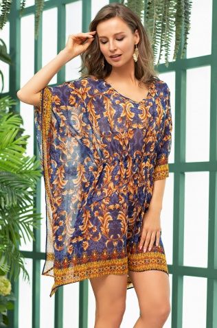 Короткая туника свободного силуэта Mia-Amore 8545 "Carlotta"