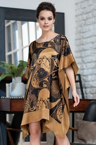 Короткая туника свободного силуэта Mia-Amore 3474 "Antika"