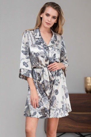 Короткий халат Mia-Amore 3437 "Letual"