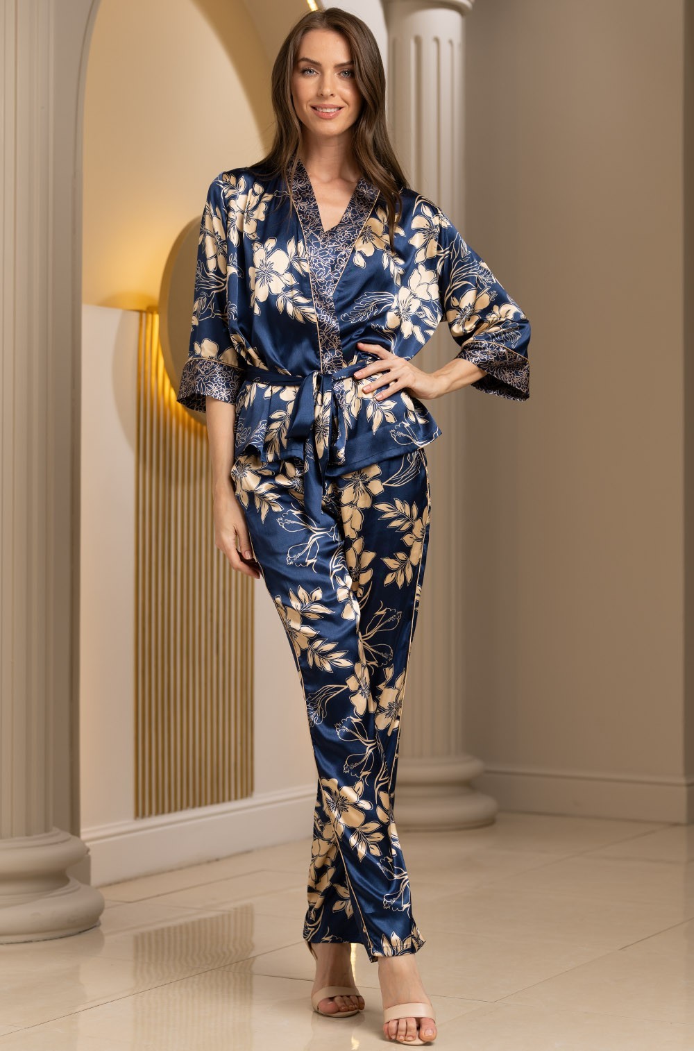 Комплект тройка Mia-Amore 8424 "Blue-Marine"
