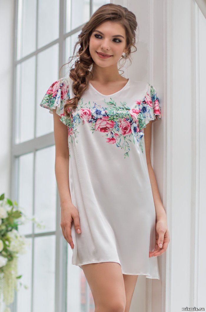 Короткая сорочка Mia-Amore 8054 "Franchesca" 