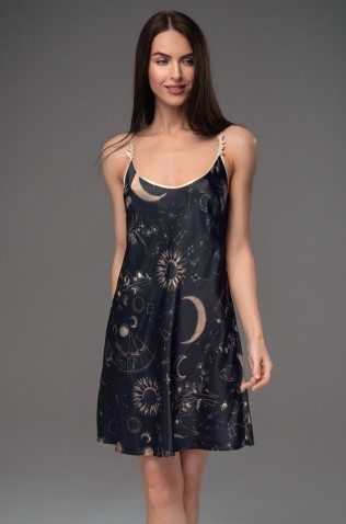 Короткая сорочка на тонких бретелях Mia-Amore 4461 "Galatea"