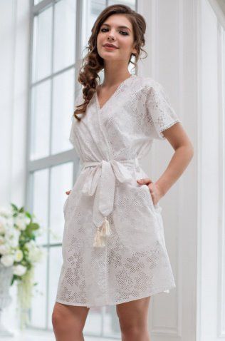 Халат с поясом Mia-Mella 6483 "Bianka"