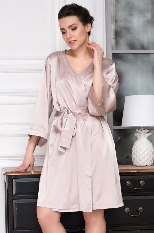 Короткий халат Mia-Mella 9983 "Classic"
