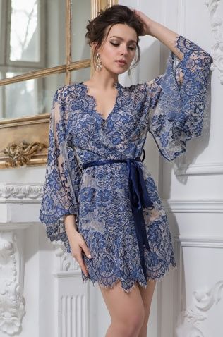 Короткий халат 2103 Mia-Amore "Michelle"
