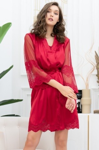 Короткий халат Mia-Amore 3893 "Aurelia"