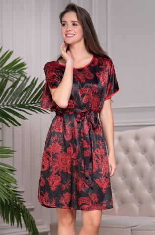 Короткая туника с поясом Mia-Amore 8504 "Silvia"