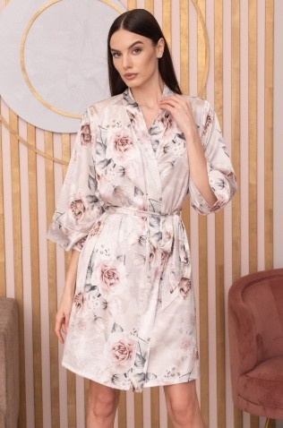 Короткий халат Mia-Amore 4163 "Clariss"
