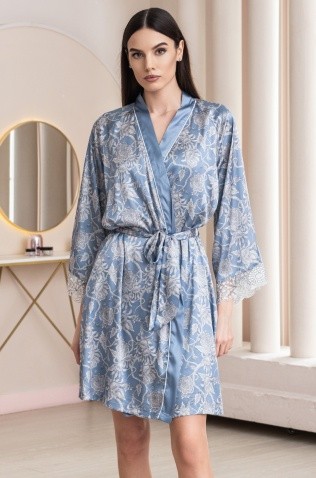 Короткий запашной халат Mia-Amore 5163 "Rebecca"