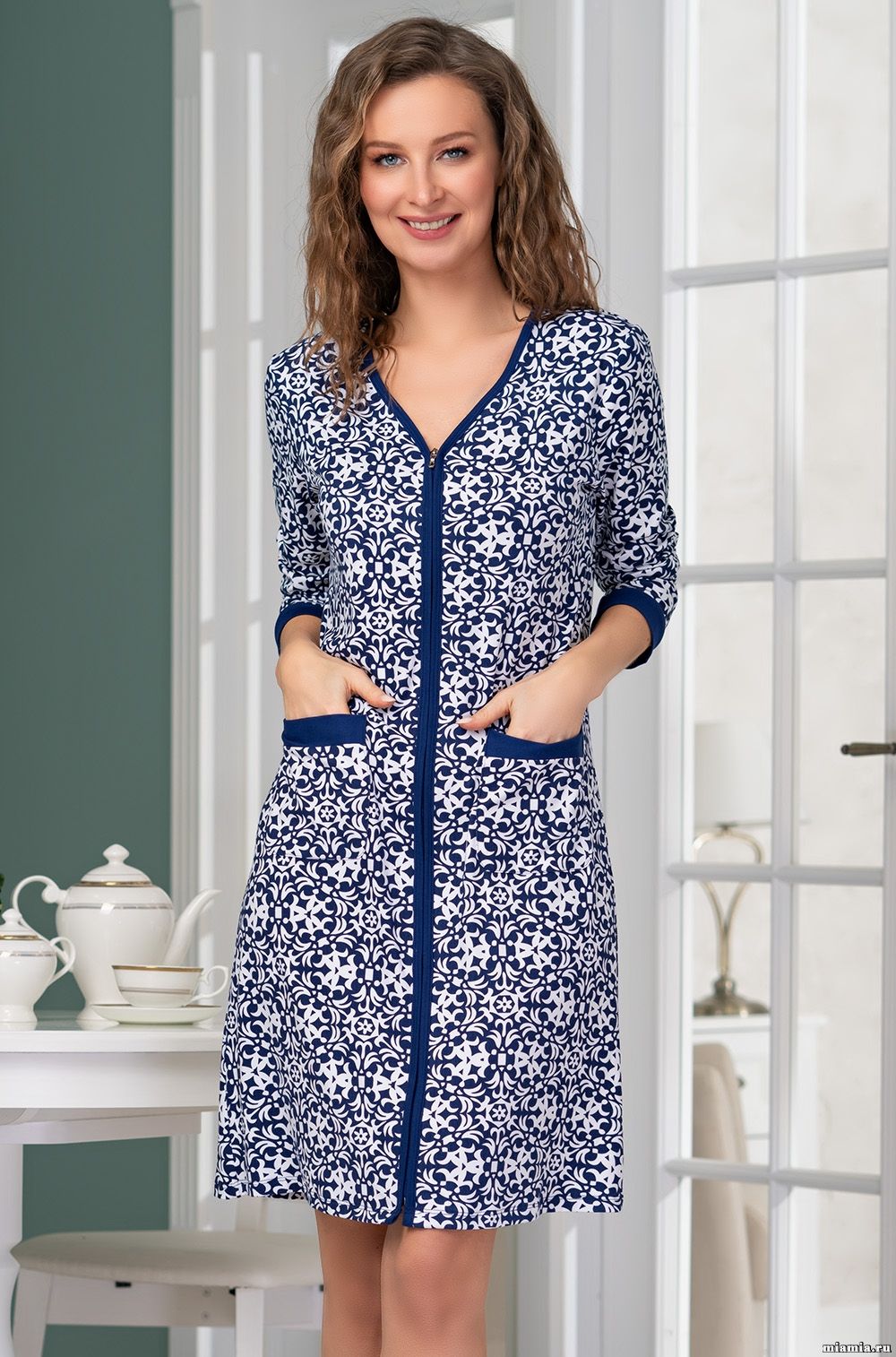 Короткая сорочка Mia-Mella 1507 "Snezhana"
