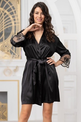 Короткий халат Mia-Amore 3903 "Regina"