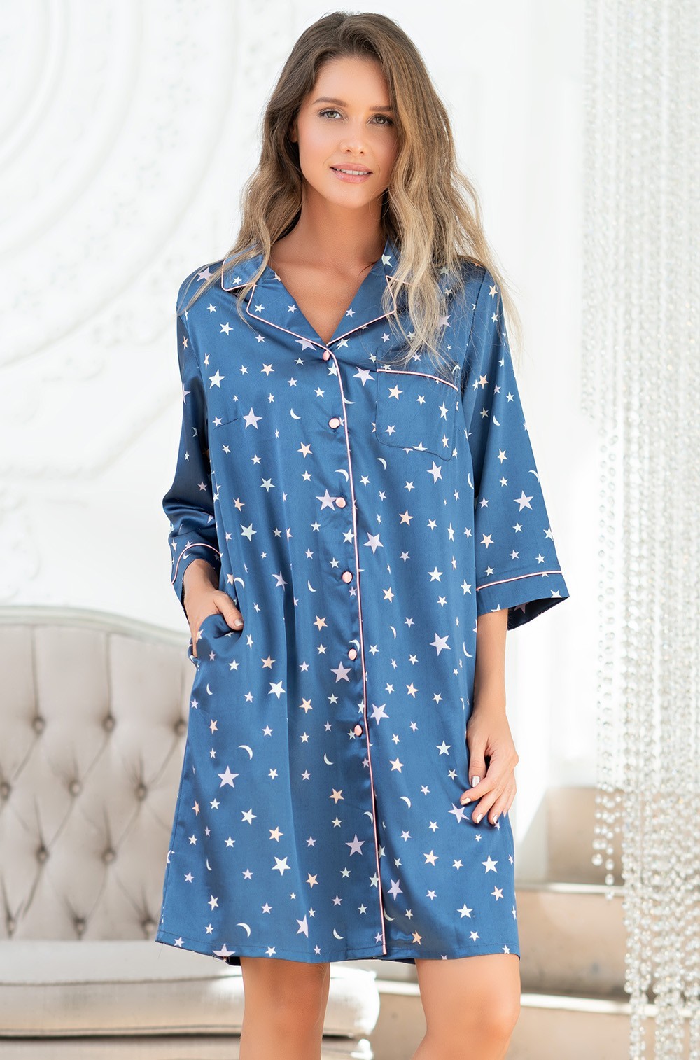 Рубашка Mia-Mella 7077 "Stars"