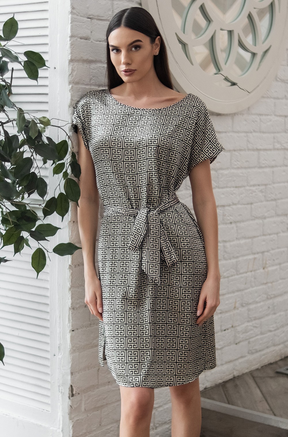 Короткая туника свободного силуэта Mia-Amore 4085 "Jadore"